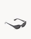 Port Tanger Fanna Sunglasses in Black Acetate and Black Lenses 2