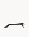 Port Tanger Fanna Sunglasses in Black Acetate and Amber Lenses 4