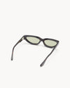 Port Tanger Fanna Sunglasses in Myrrh Acetate and Olive Lenses 3