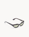 Port Tanger Fanna Sunglasses in Myrrh Acetate and Olive Lenses 2