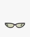 Port Tanger Fanna Sunglasses in Myrrh Acetate and Olive Lenses 1