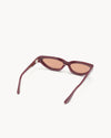 Port Tanger Fanna Sunglasses in Carmesi Acetate and Tobacco Lenses 3