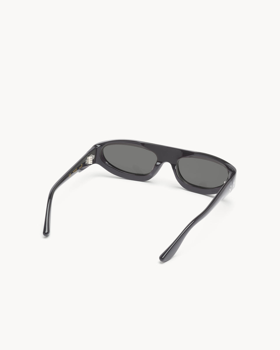 Uns | Black Acetate | Black Lens | Port Tanger Sunglasses