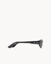 Port Tanger Uns Sunglasses in Black Acetate and Black Lenses 4
