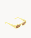Port Tanger Saudade Sunglasses in Limon Acetate and Tobacco Lenses 2