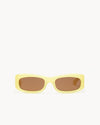 Port Tanger Saudade Sunglasses in Limon Acetate and Tobacco Lenses 1