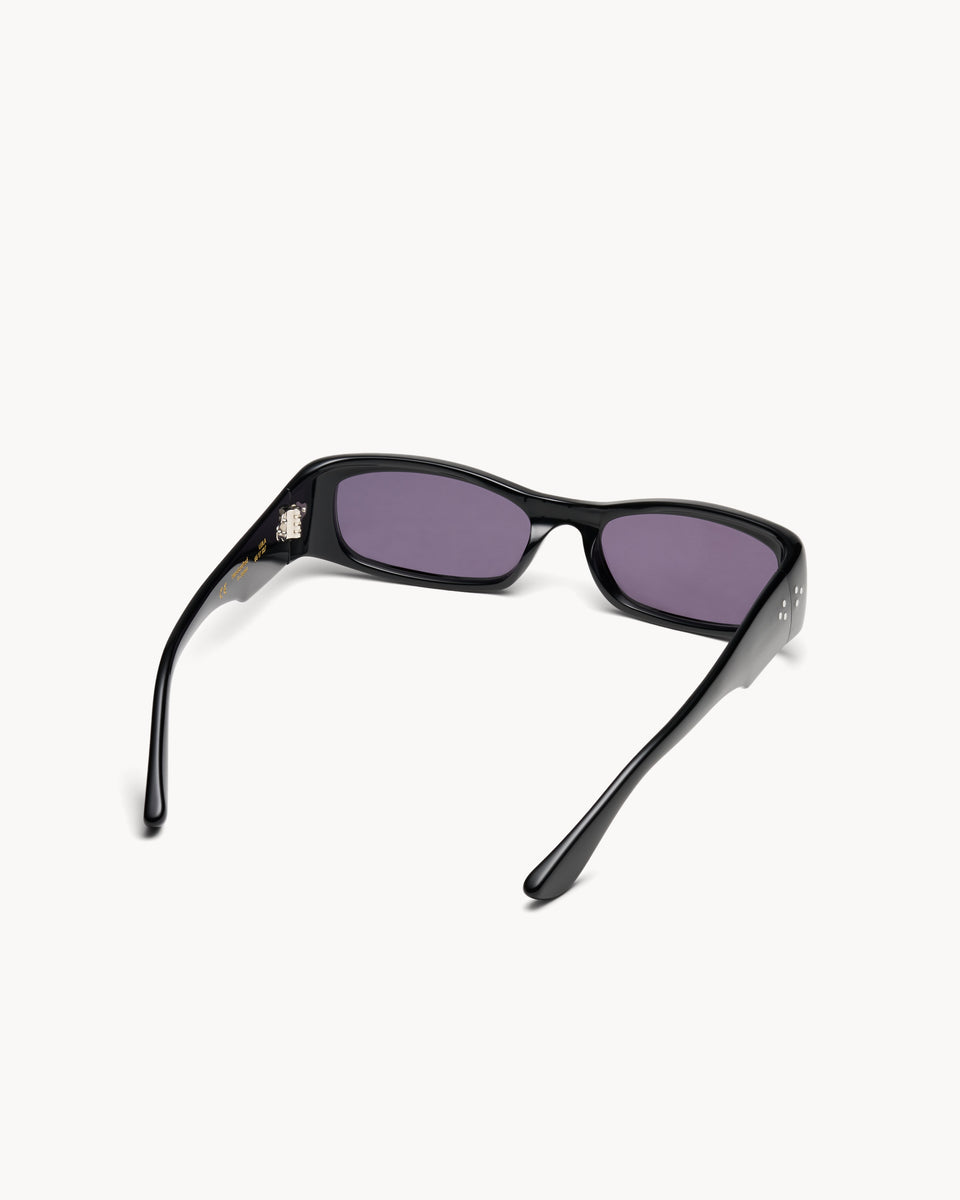 Leila | Black Acetate | Black Lens | Port Tanger Sunglasses – Port