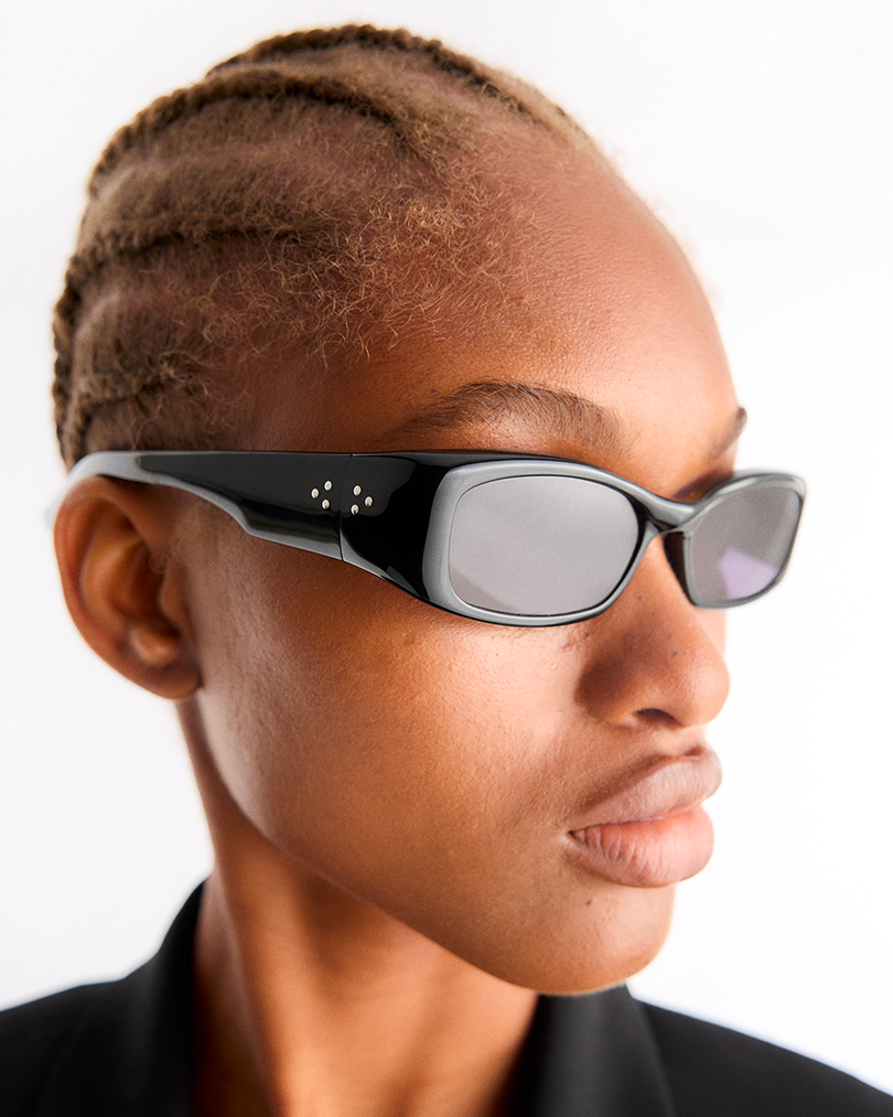Leila | Black Acetate | Black Lens | Port Tanger Sunglasses – Port