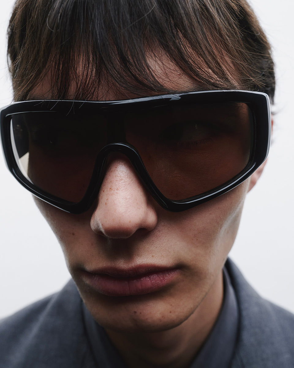 Noor | Black Acetate | Olive Lens – Port Tanger