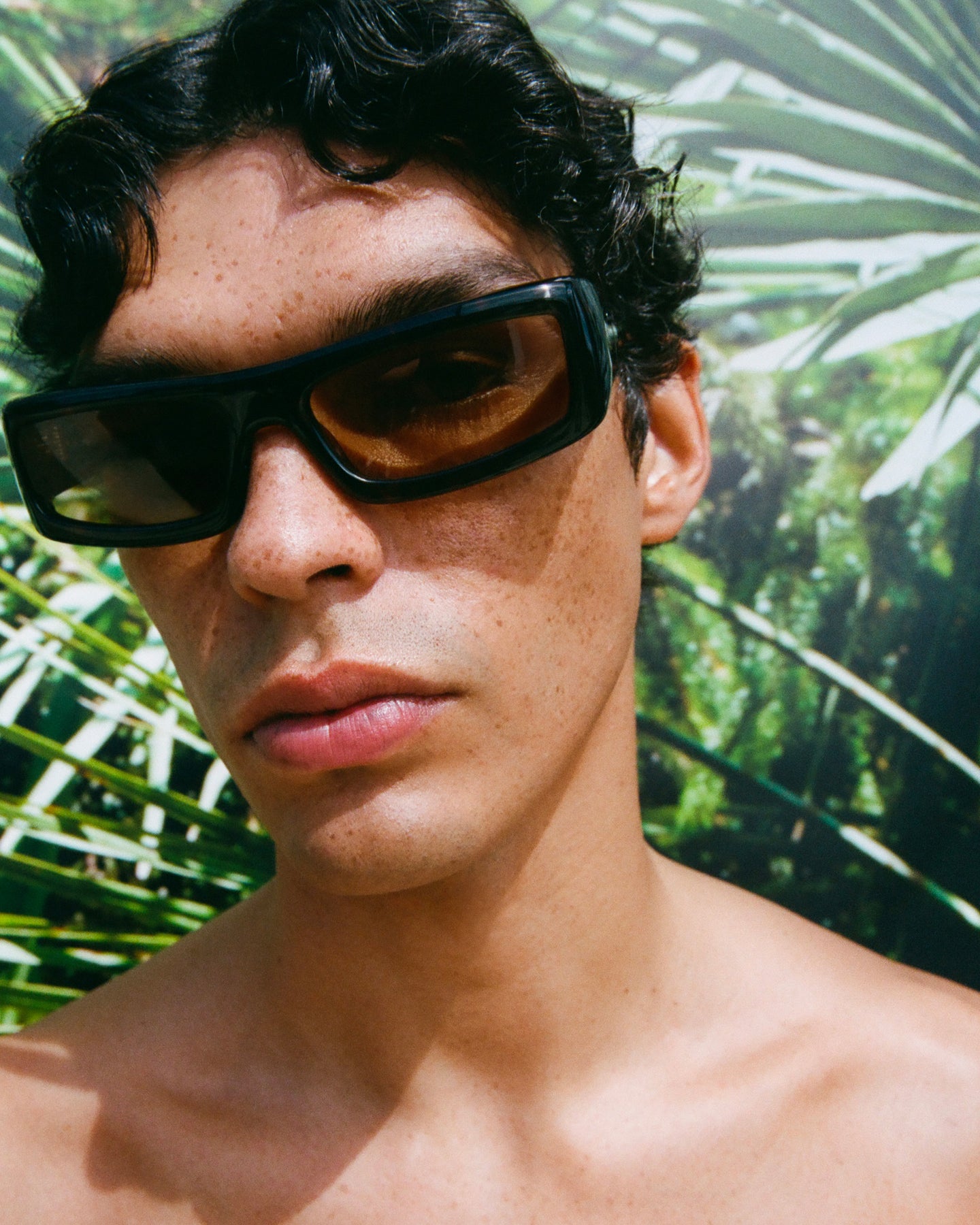 サングラス PORT TANGER FW25 (PT 6503 MYRRHACETATEOLIVELENS) Port Tanger Gray Sunglasses - Myrrh Acetate/Olive Lens – The