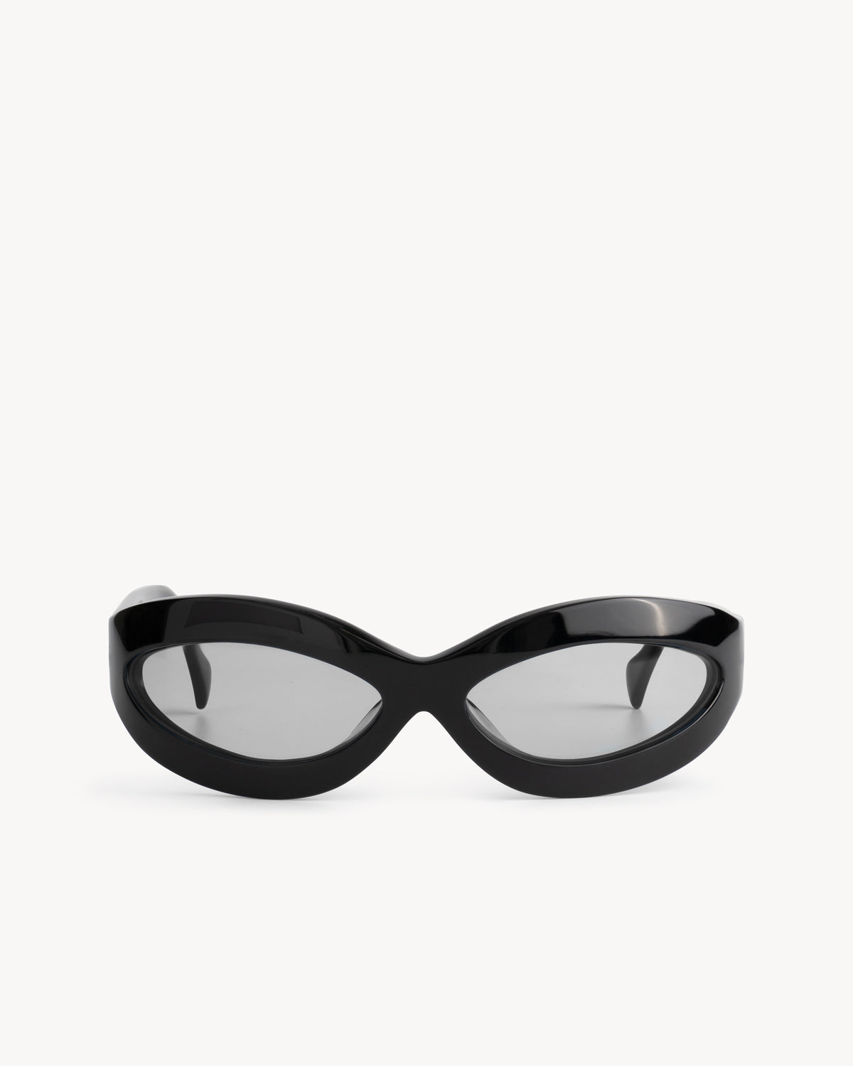 Port Tanger Summa Sunglasses in Black Acetate and Black Lenses 1