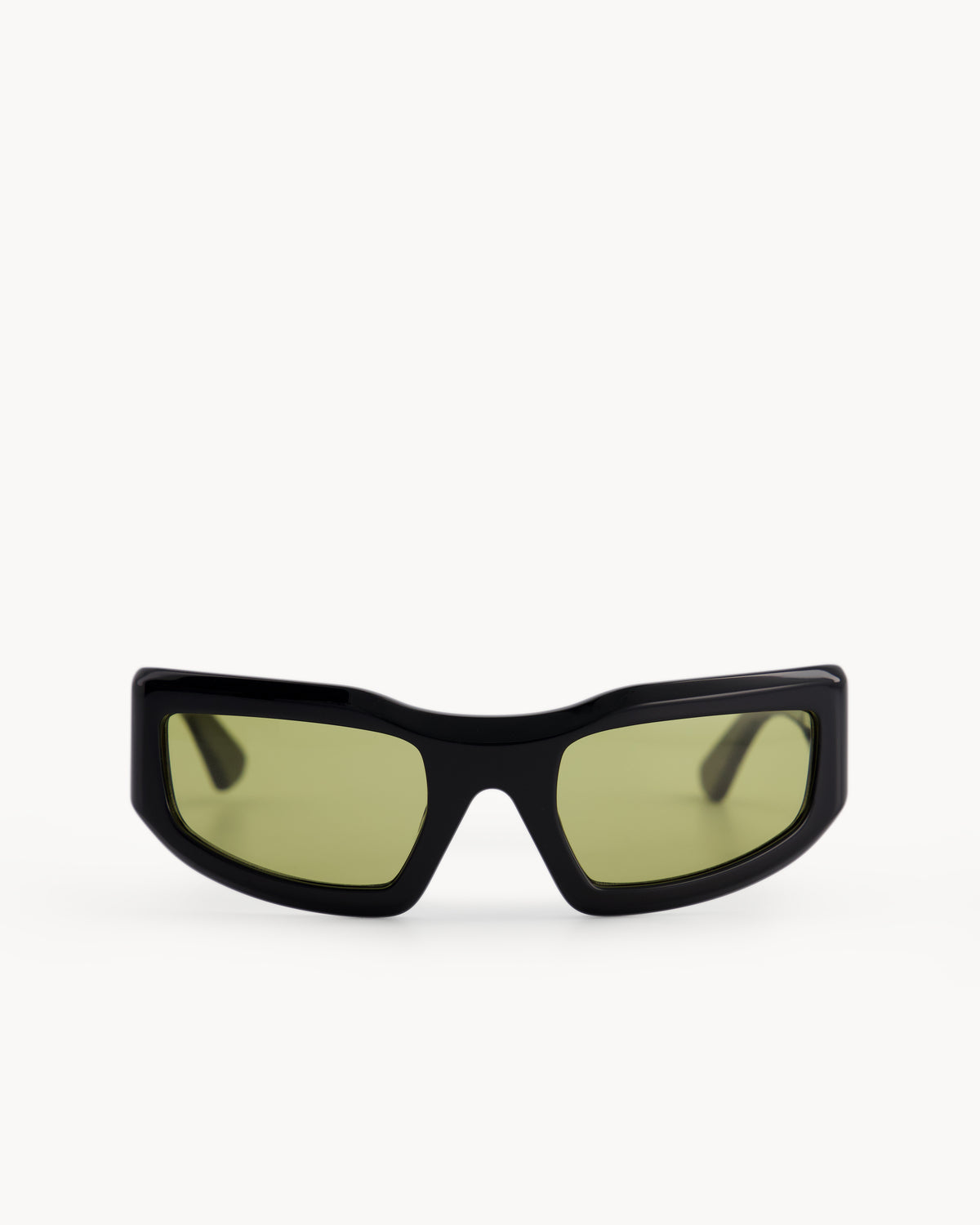 Port Tanger Andalucia Sunglasses in Black Acetate and Warm Olive Lenses 1