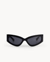 Port Tanger Shyan Sunglasses in Black Acetate and Black Lenses 1