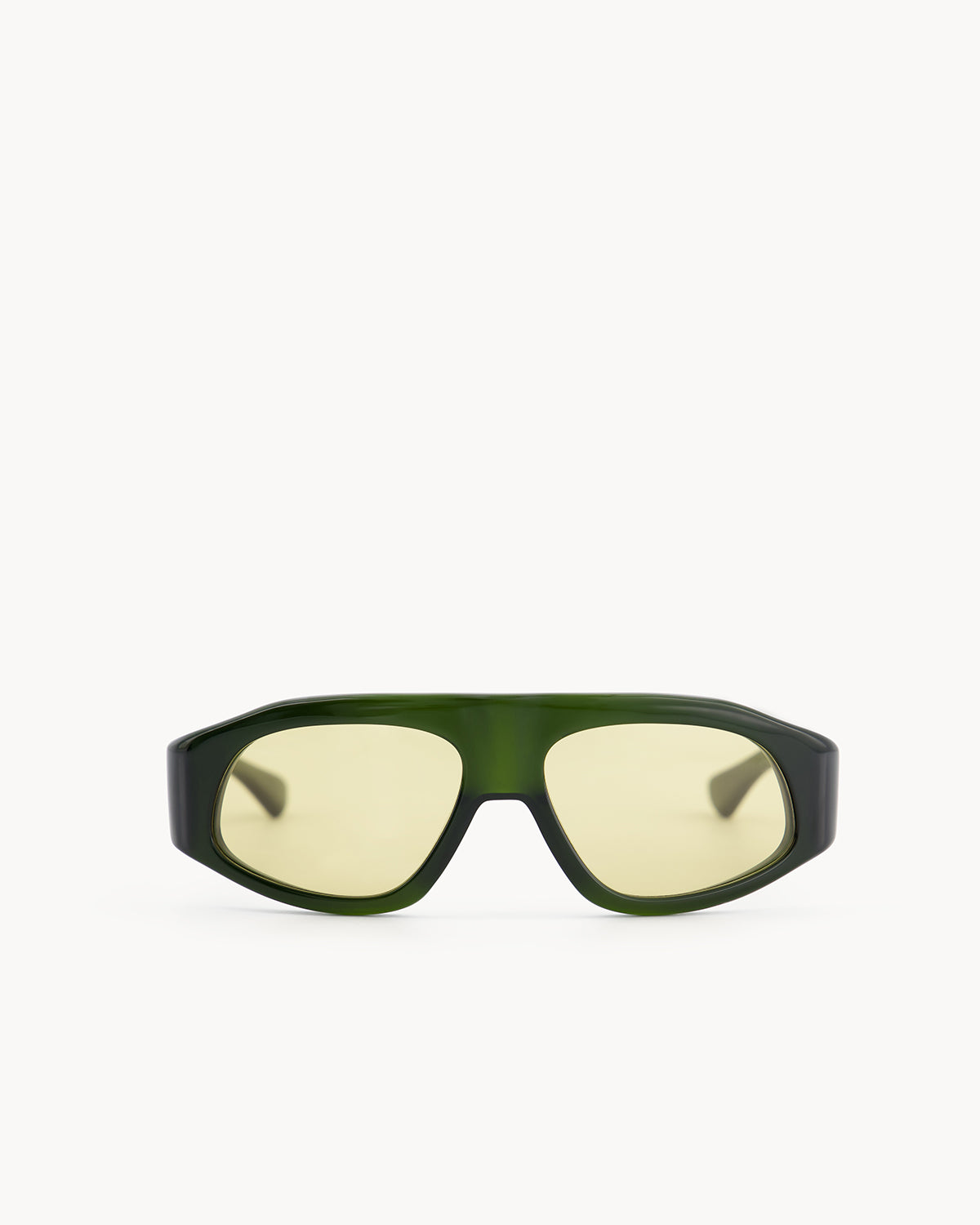 Port Tanger Irfan Sunglasses in Cardamom Acetate and Warm Olive Lenses 1