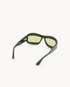 Port Tanger Zarin Sunglasses in Cardamom Acetate and Warm Olive Lenses 3