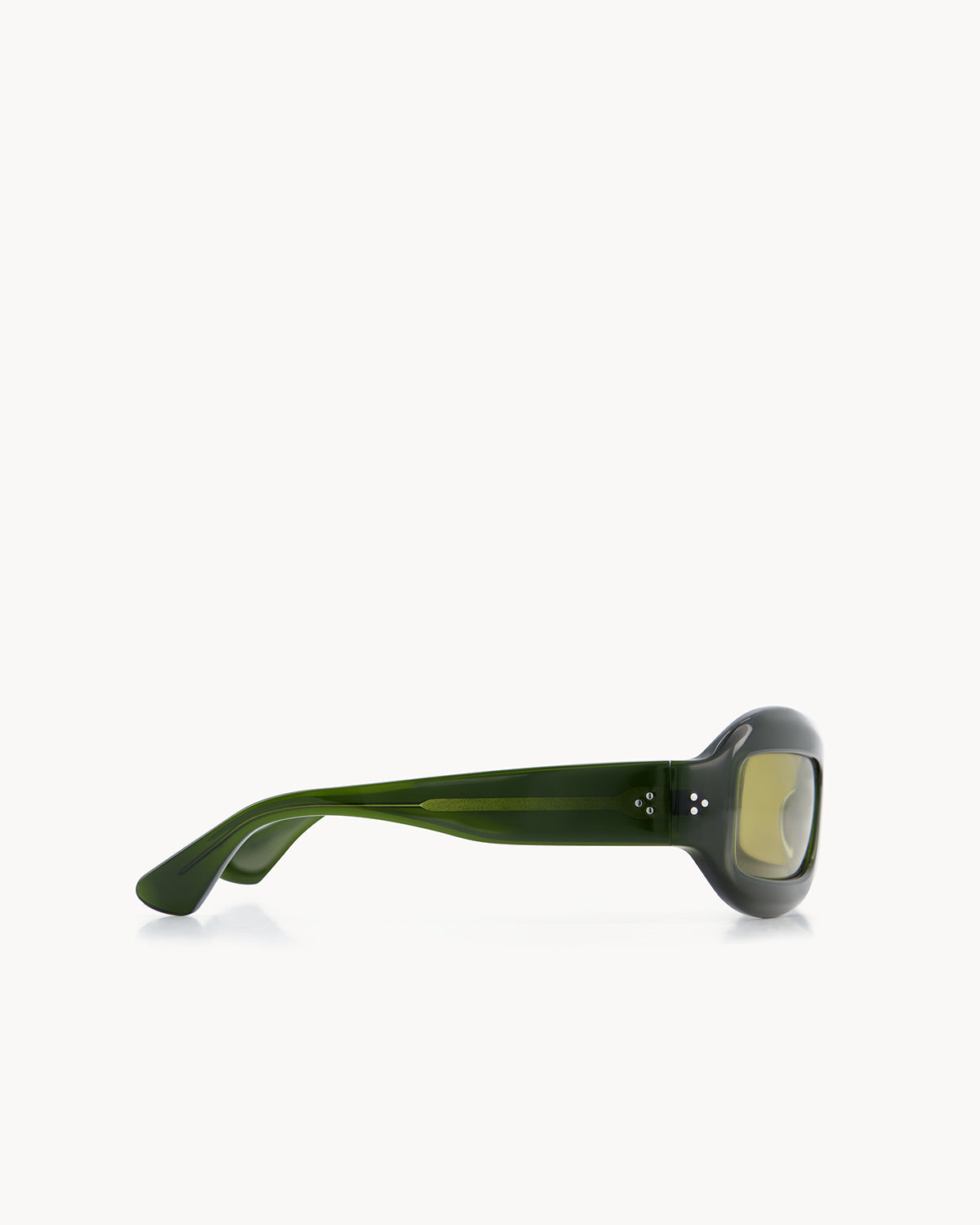Port Tanger Zarin Sunglasses in Cardamom Acetate and Warm Olive Lenses 4
