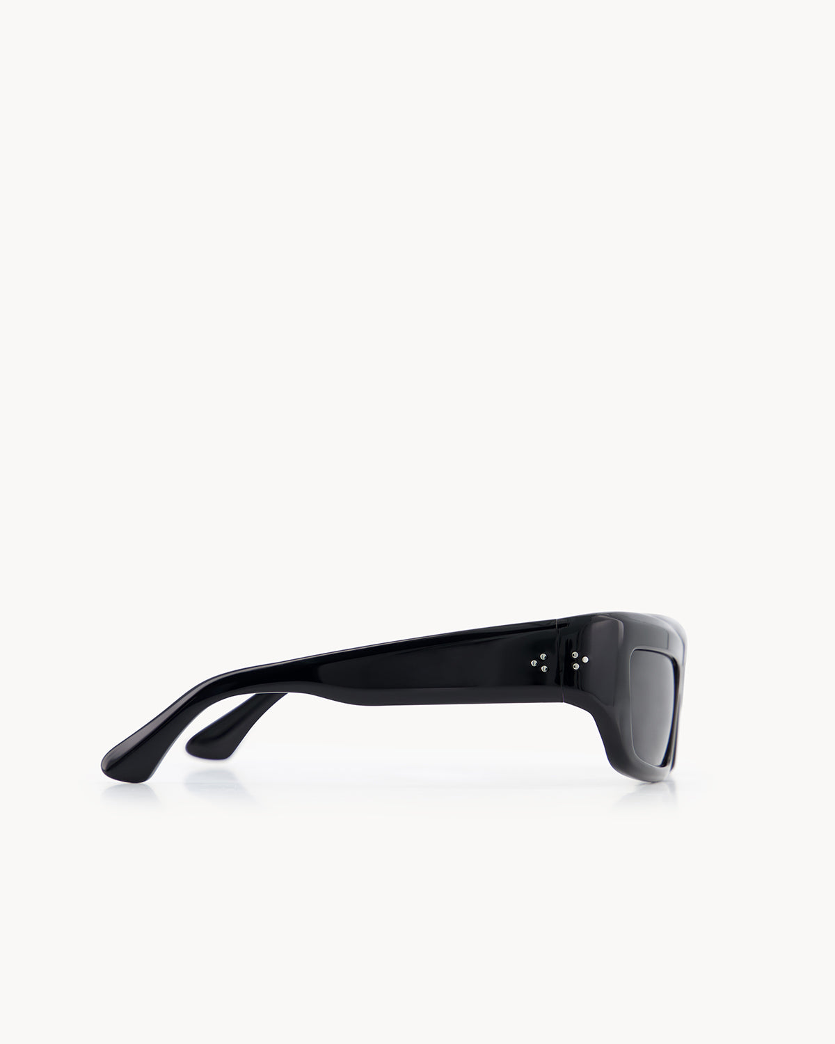 Port Tanger Niyyah Sunglasses in Black Acetate and Black Lenses 4