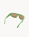 Port Tanger Malick Sunglasses in Senegal Green Acetate and Tobacco Lenses 3