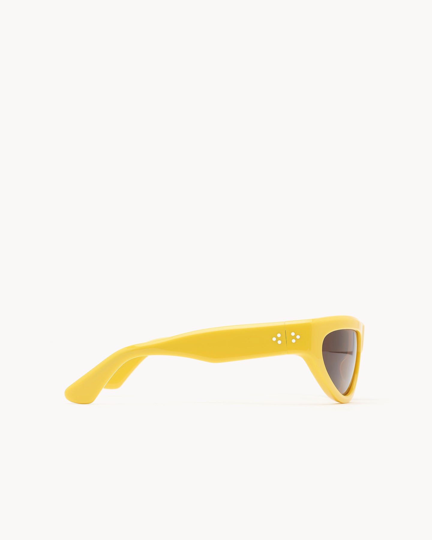 Port Tanger Malick Sunglasses in Senegal Yellow Acetate and Tobacco Lenses 4