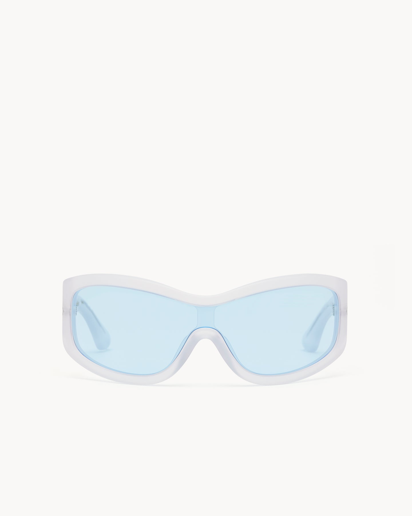 Port Tanger Nunny Sunglasses in Frosty Blue Acetate and Rif Blue Lenses 1