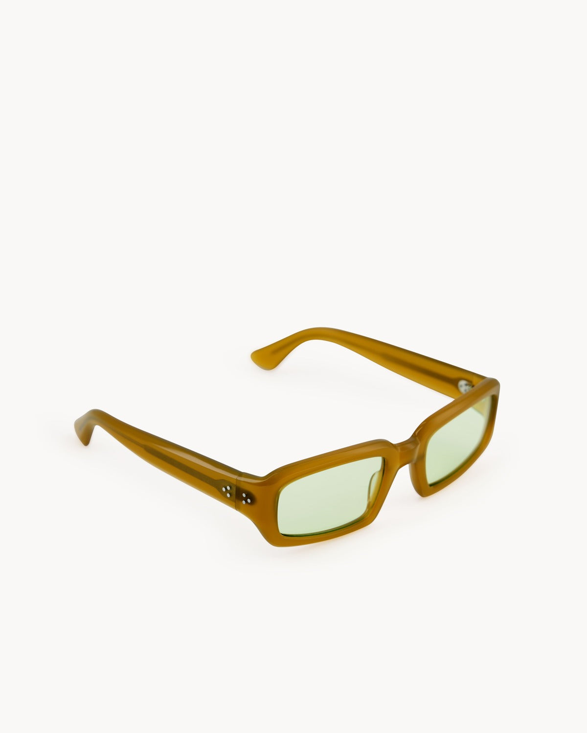 Port Tanger Mektoub Sunglasses in Yellow Ochra Acetate and Mint Lenses 2