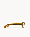 Port Tanger Mektoub Sunglasses in Yellow Ochra Acetate and Mint Lenses 4