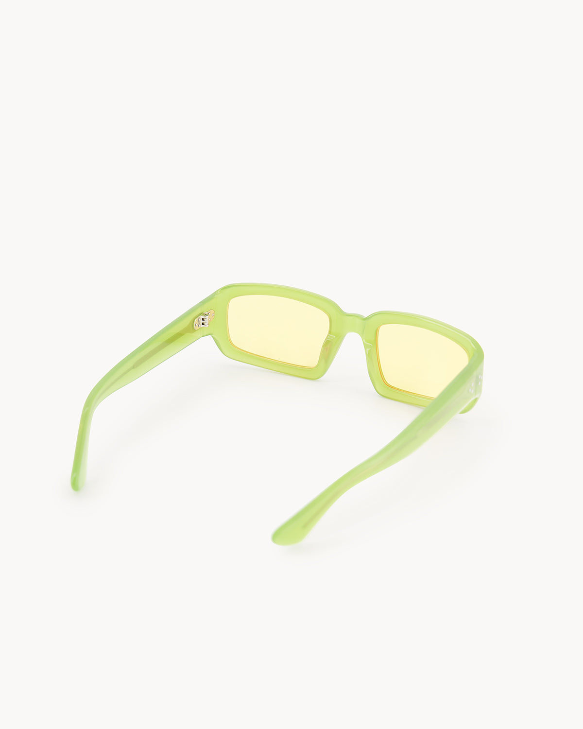 Port Tanger Mektoub Sunglasses in Lime Acetate and Warm Olive Lenses 3