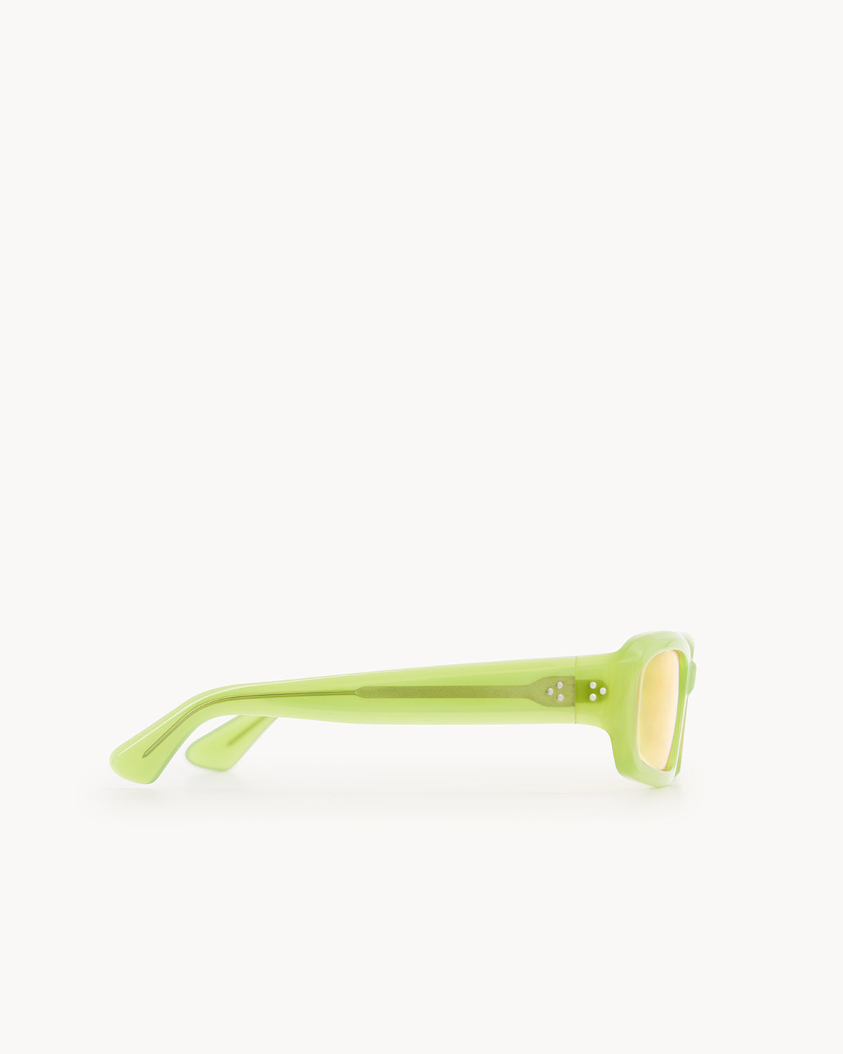 Port Tanger Mektoub Sunglasses in Lime Acetate and Warm Olive Lenses 4