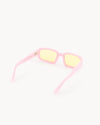 Port Tanger Mektoub Sunglasses in Muddy Pink Acetate and Tangerine Lenses 3