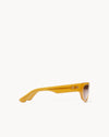 Port Tanger Bodi Sunglasses in Yellow Ochra Acetate and Tobacco Lenses 4