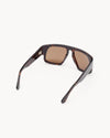 Port Tanger Luna Sunglasses in Myrrh Acetate  and  Tobacco Lenses 3