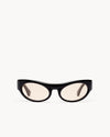 Port Tanger Touba Sunglasses in Black Acetate  and  Amber Lenses 1