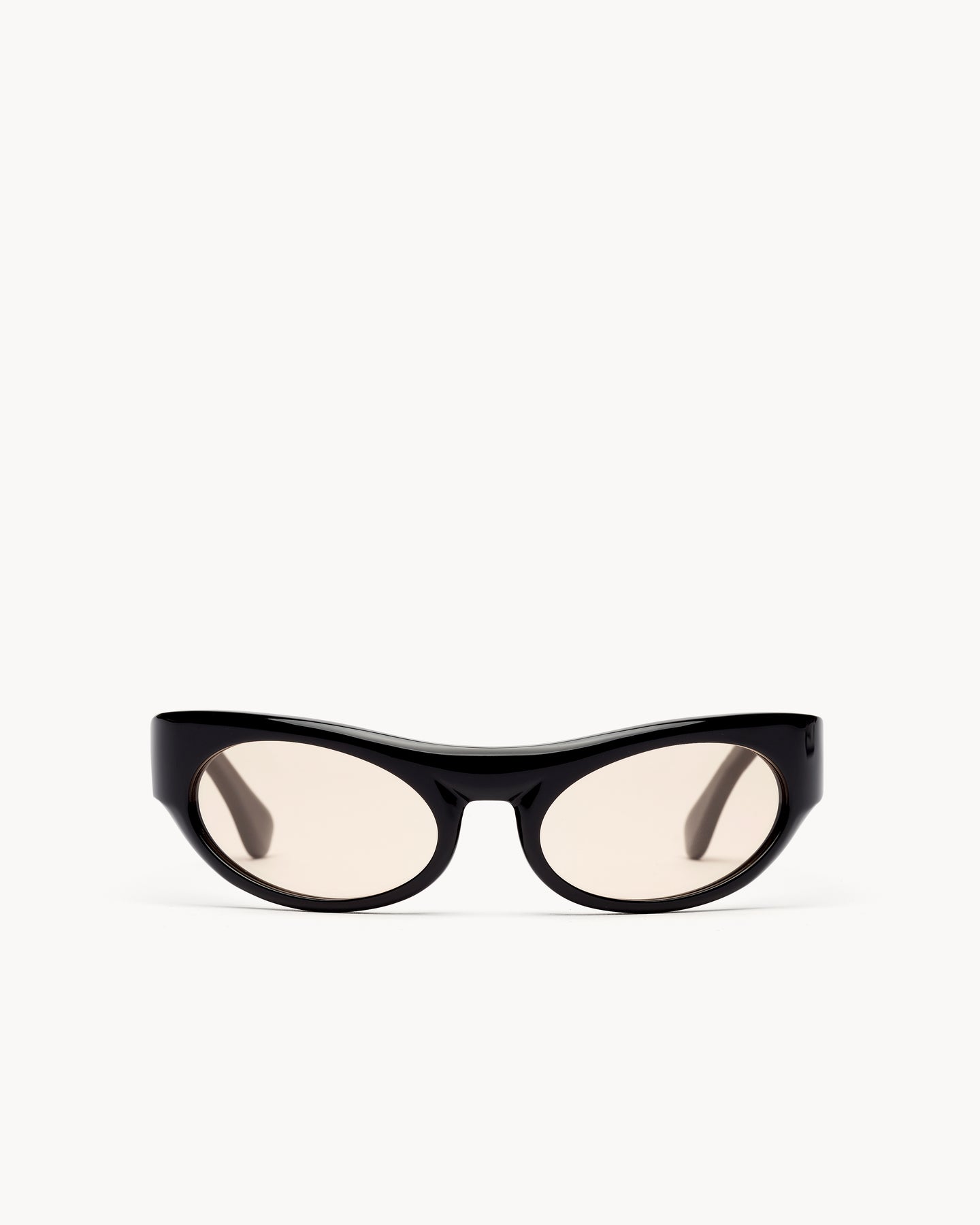 Port Tanger Touba Sunglasses in Black Acetate  and  Amber Lenses 1
