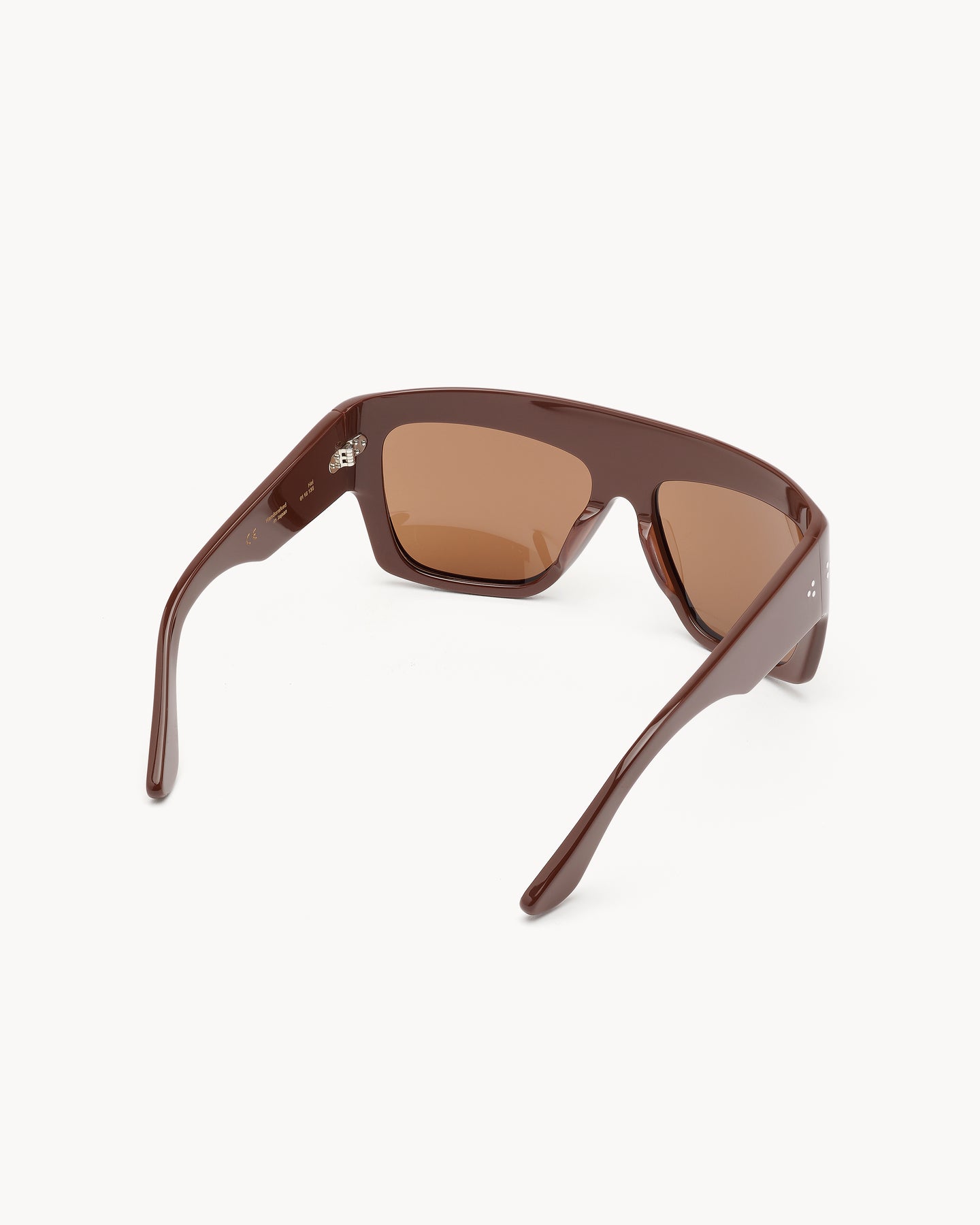 Port Tanger Hal Sunglasses in Alkakaw Acetate  and  Tobacco Lenses 3