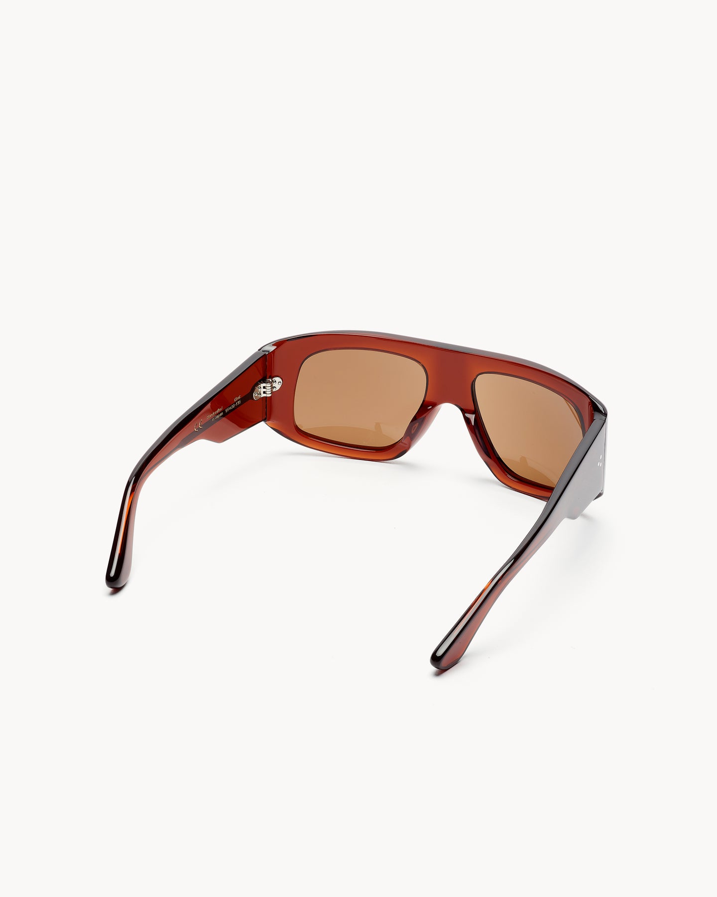 Port Tanger Dhat Sunglasses in Myrrh Acetate and Tobacco Lenses 3