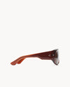 Port Tanger Dhat Sunglasses in Myrrh Acetate and Tobacco Lenses 4