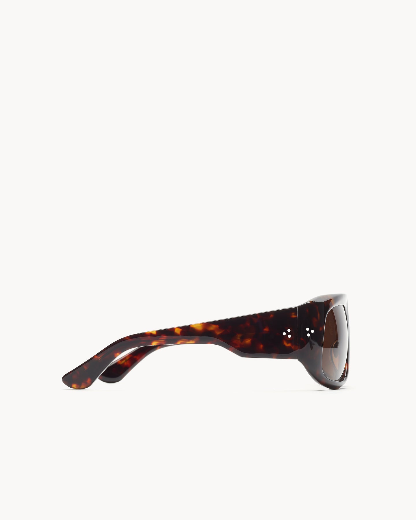 Port Tanger Dhat Sunglasses in Myrrh Acetate and Tobacco Lenses 4