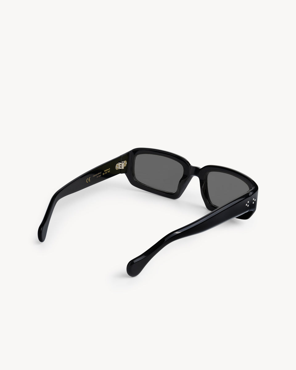 Mektoub | Black Acetate | Black Lens | Port Tanger Sunglasses – Port Tanger