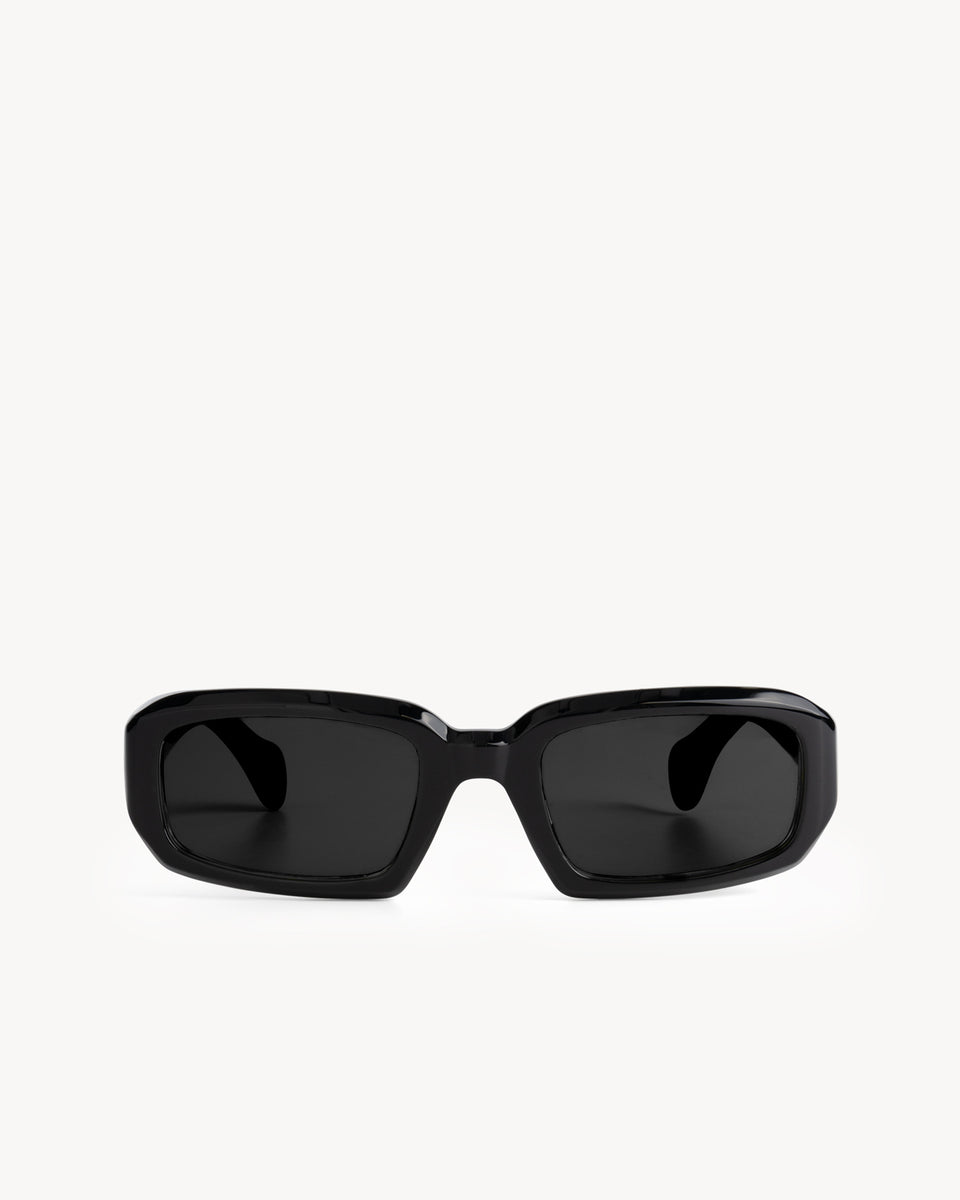 Mektoub | Black Acetate | Black Lens | Port Tanger Sunglasses – Port Tanger