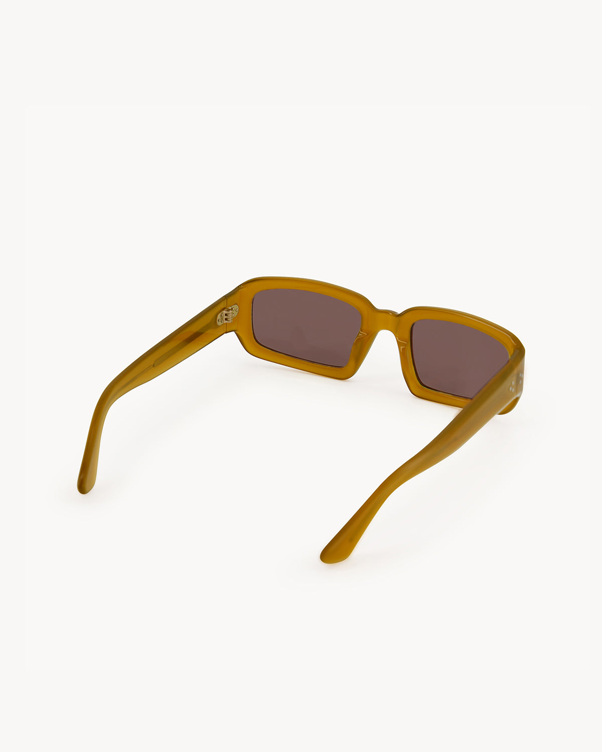 Port Tanger Mektoub Sunglasses in Yellow Ochra Acetate and Tobacco Lenses 3