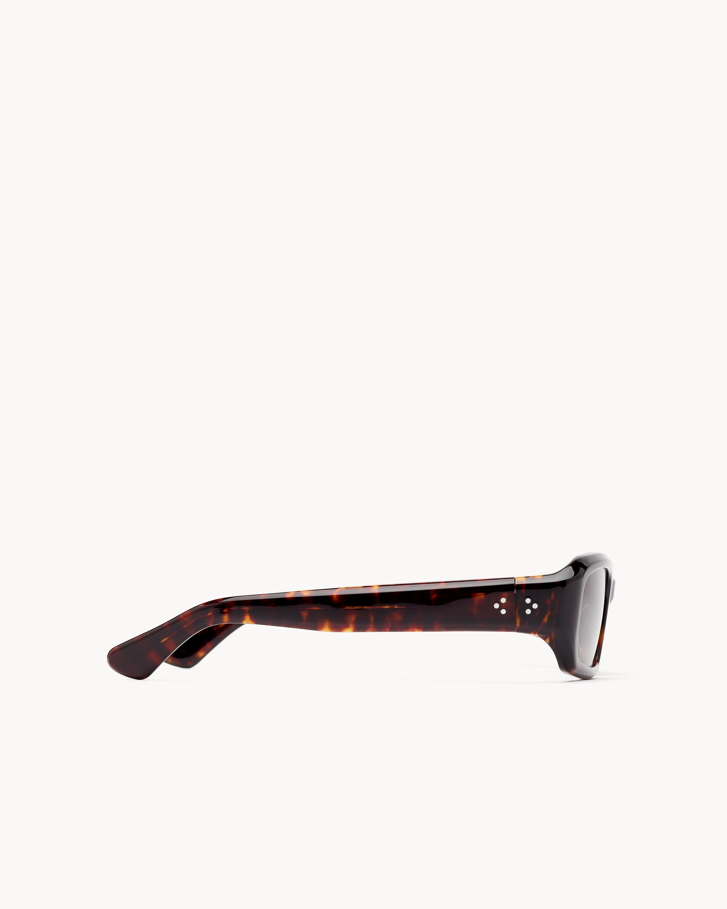 Port Tanger Mektoub Sunglasses in Dark Tortoise Acetate and Tobacco Lenses 4