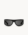 Port Tanger Fayaz Sunglasses in Black Acetate and Black Lenses 1