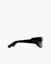 Port Tanger Fayaz Sunglasses in Black Acetate and Black Lenses 4