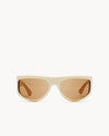 Port Tanger Fayaz Sunglasses in Sandarac Acetate and Tobacco Lenses 1