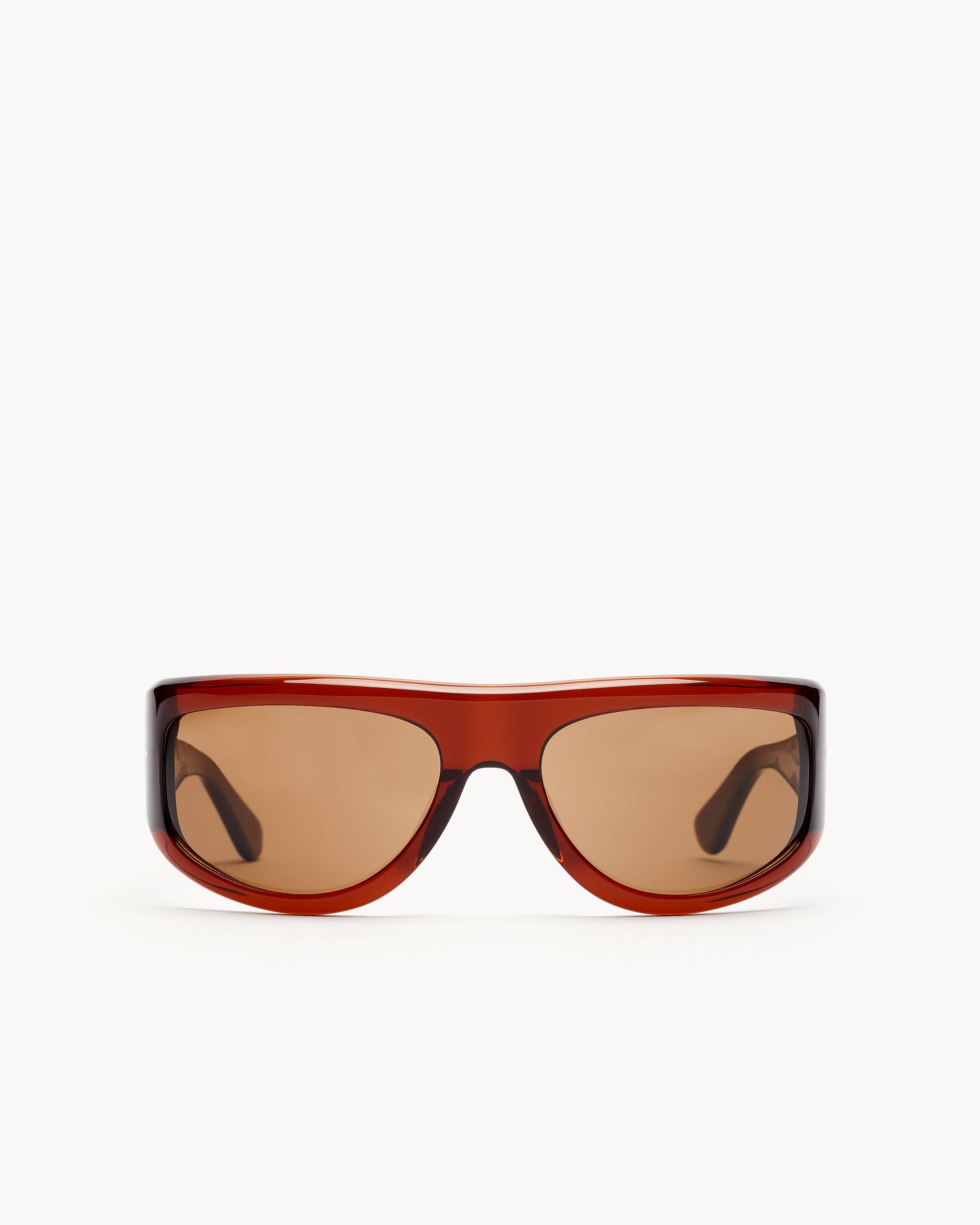 Port Tanger Fayaz Sunglasses in Terracotta Acetate and Tobacco Lenses 1