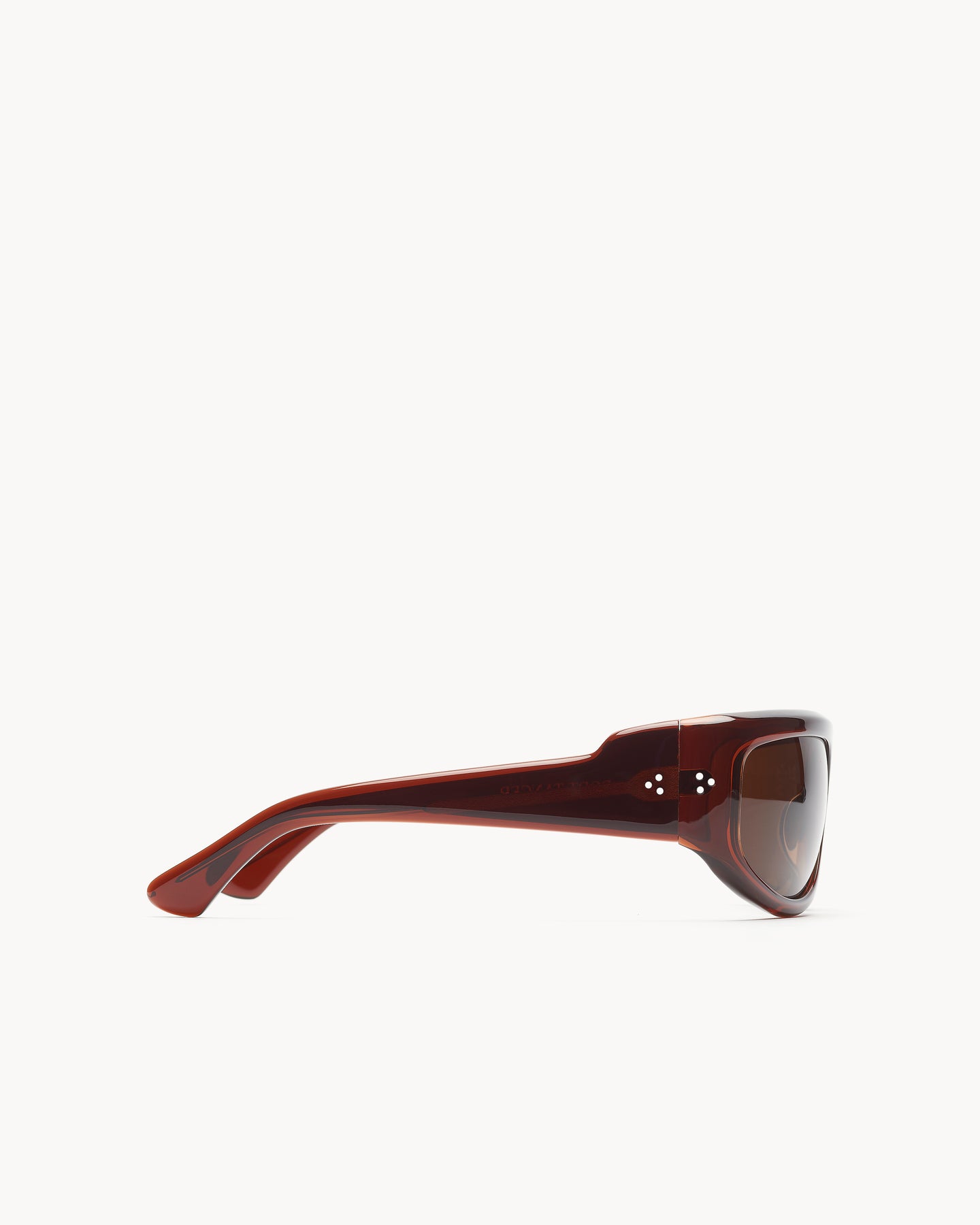 Port Tanger Fayaz Sunglasses in Terracotta Acetate and Tobacco Lenses 4