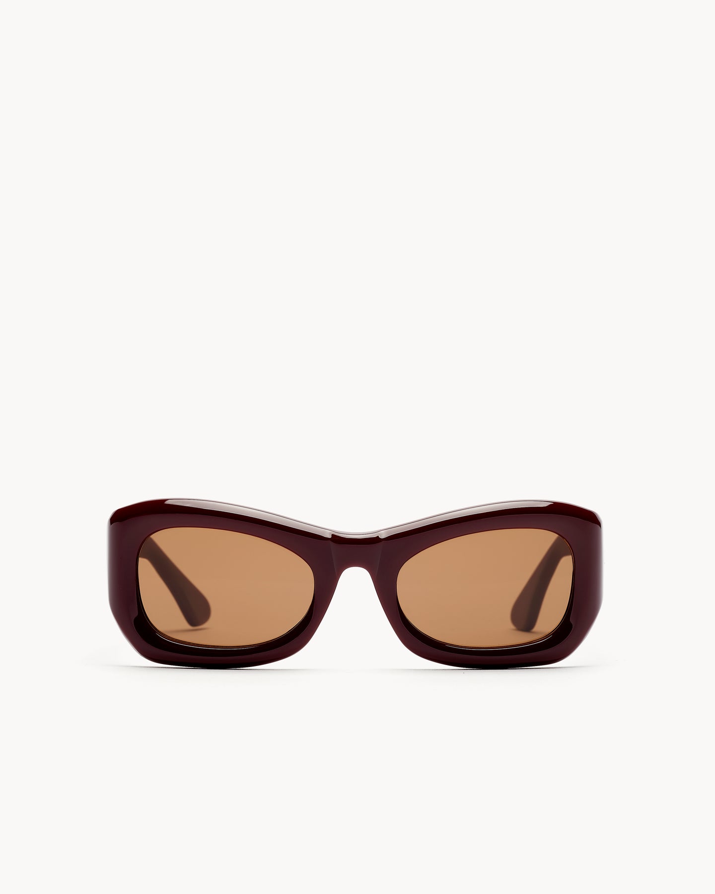 Port Tanger Tangerine Sunglasses in Burgundy Acetate and Amber Lenses 1