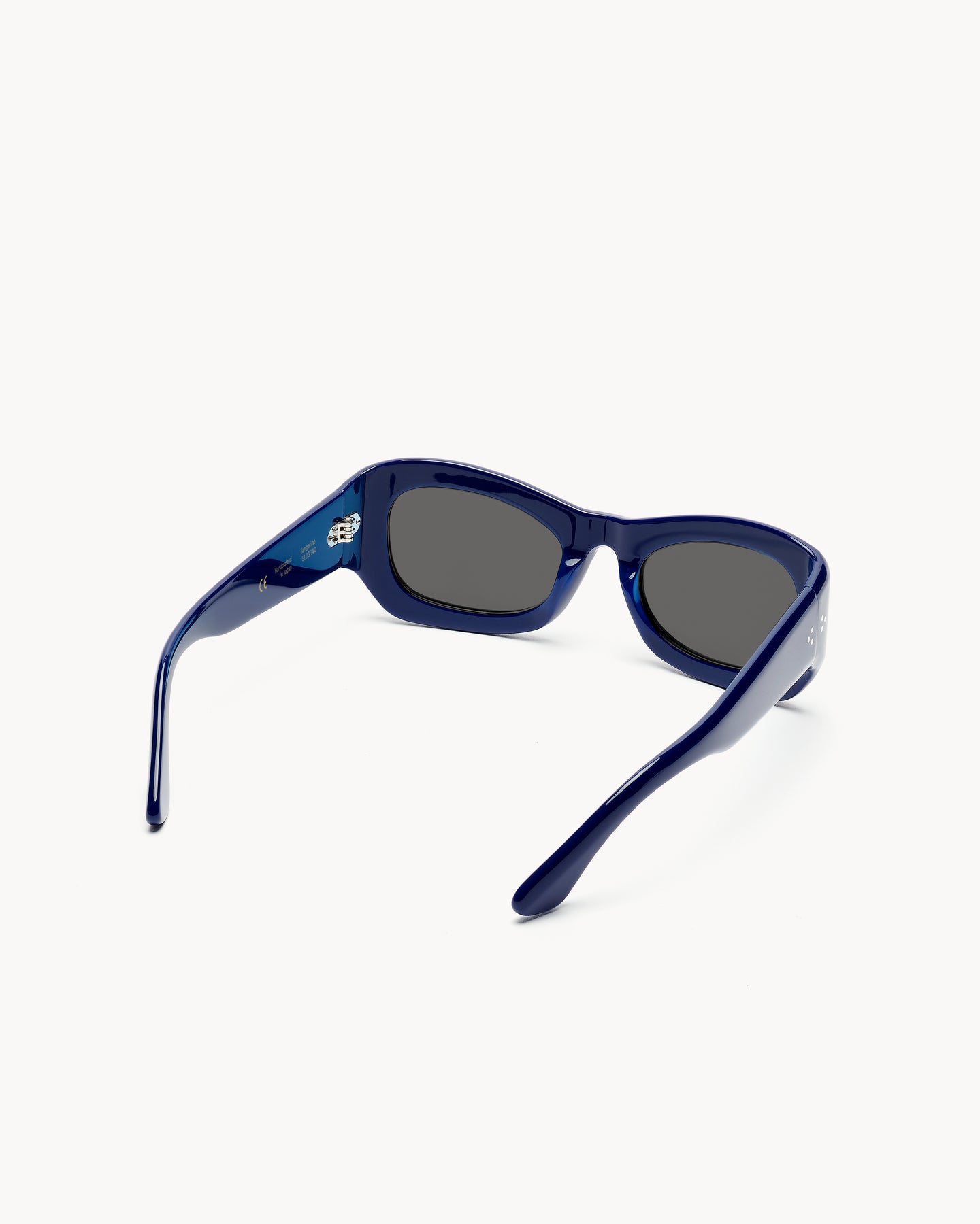 Port Tanger Tangerine Sunglasses in Mediterranee Acetate and Black Lenses 3