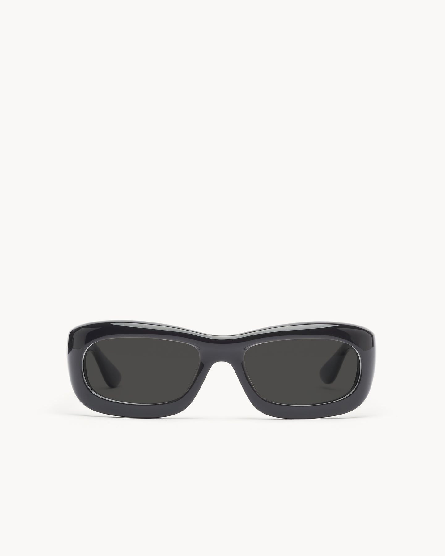 Port Tanger Ghaib Sunglasses in Black Acetate and Black Lenses 1