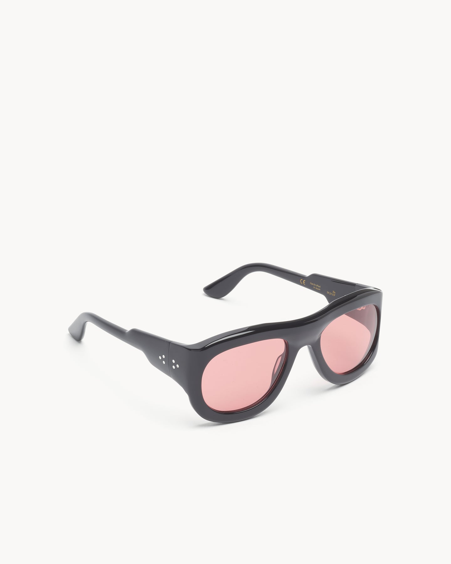Port Tanger Zia Sunglasses in Black Acetate and Wardi Lenses 2